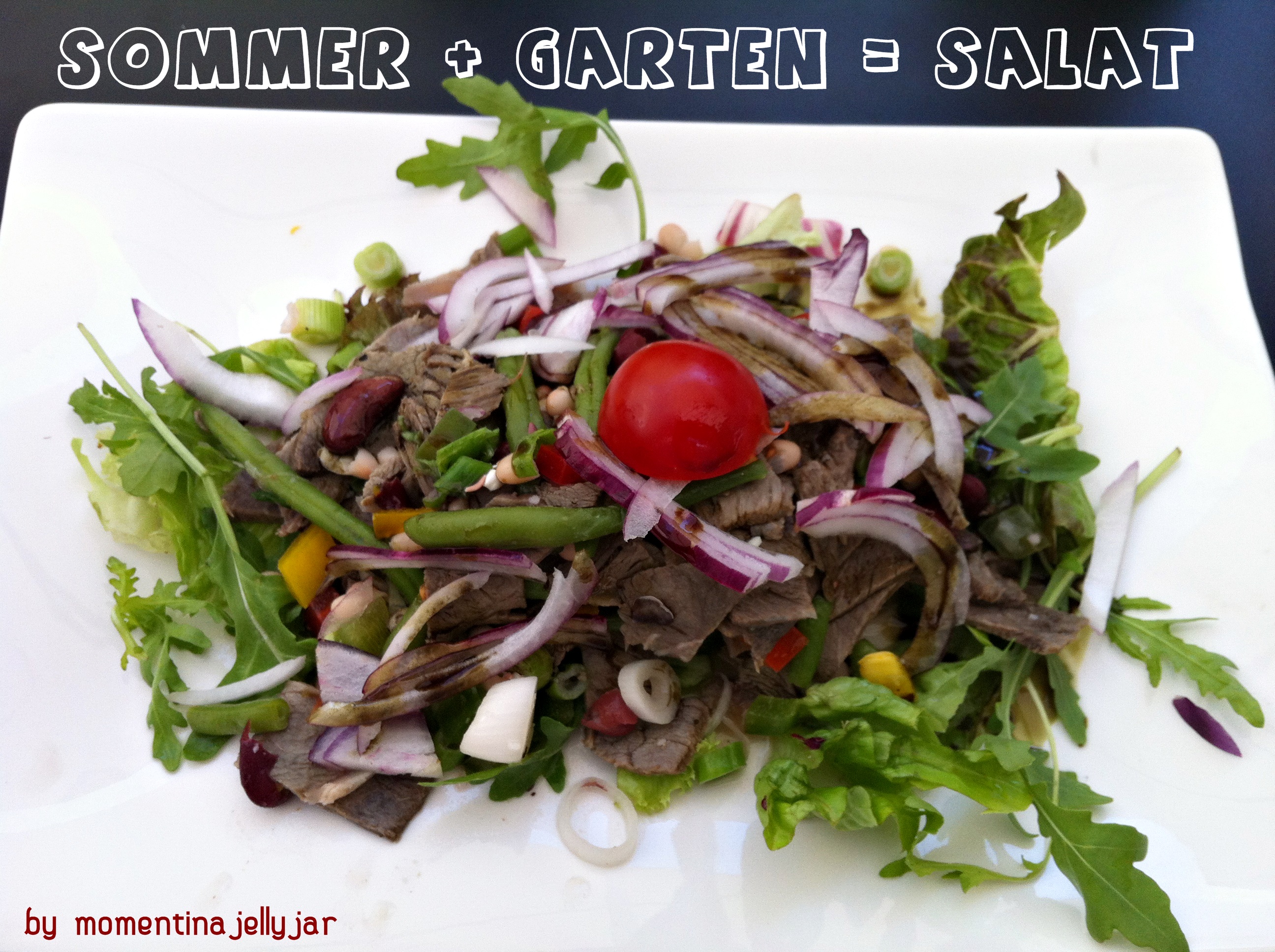 Sommersalat by momentinajellyjar.com