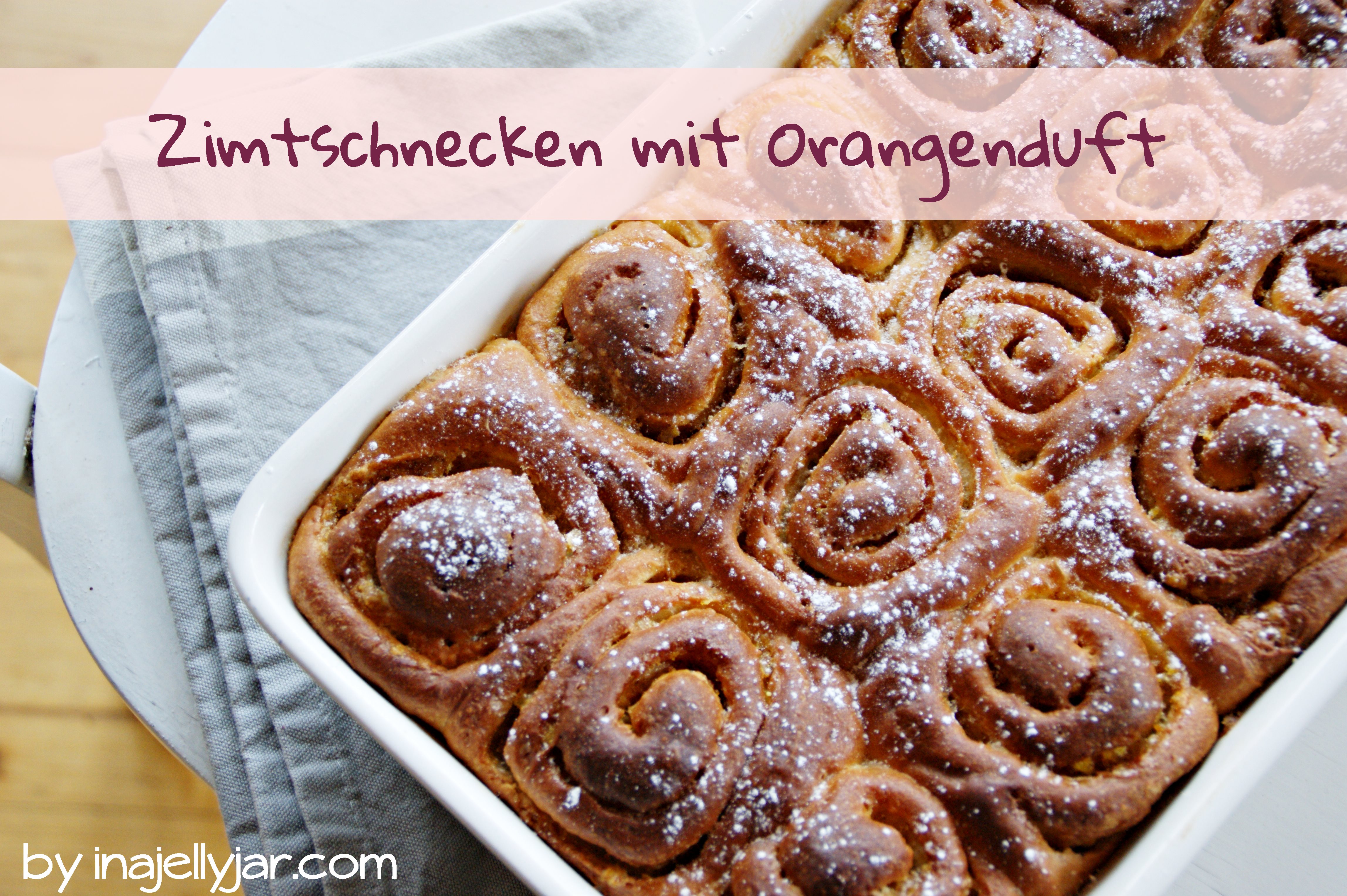 Orangen Zimtschnecken