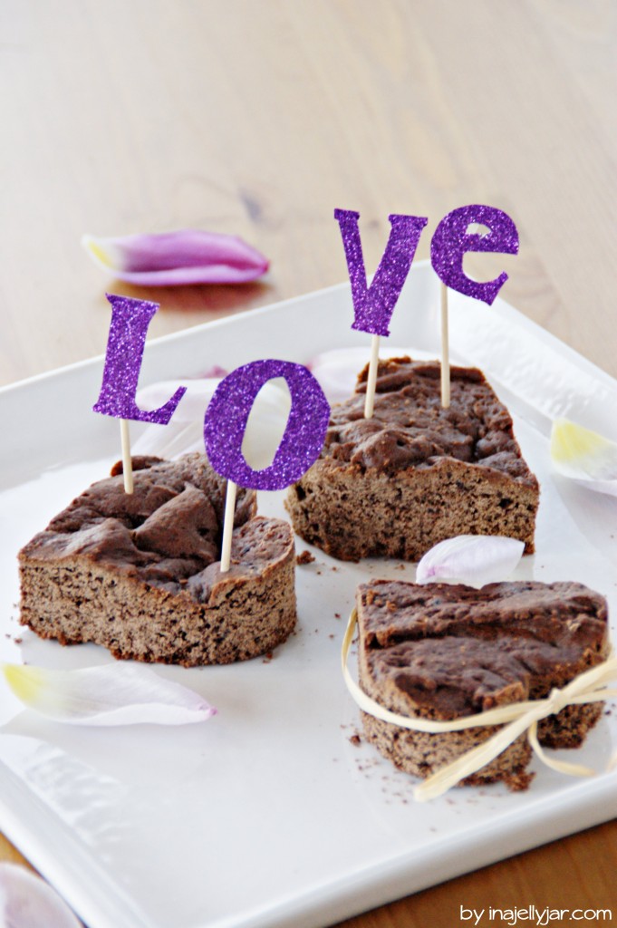 Schokobrownies mit Cassis