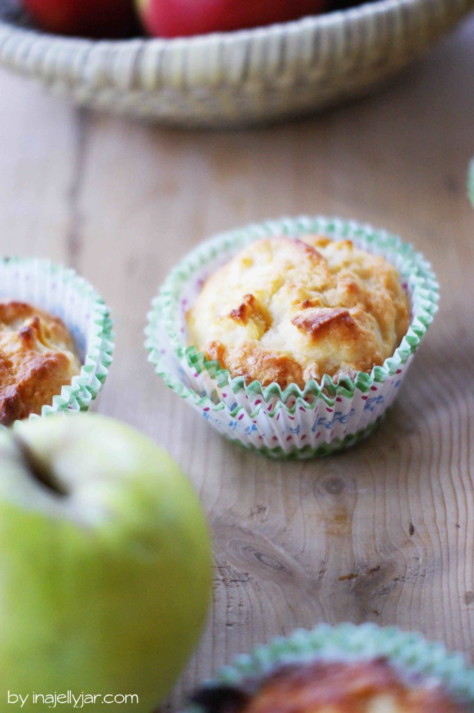 Einfache Apfelmuffins | saftig, einfach und schnell