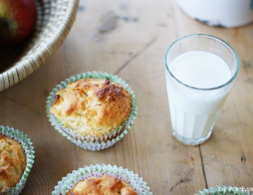 Einfache Apfelmuffins