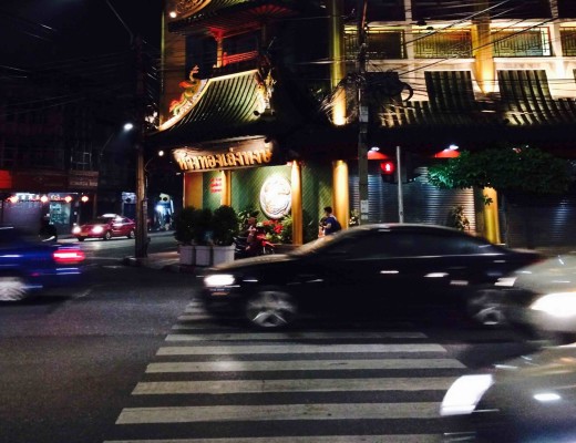 Foodstreets in Bangkok bei Nacht: Chinatown