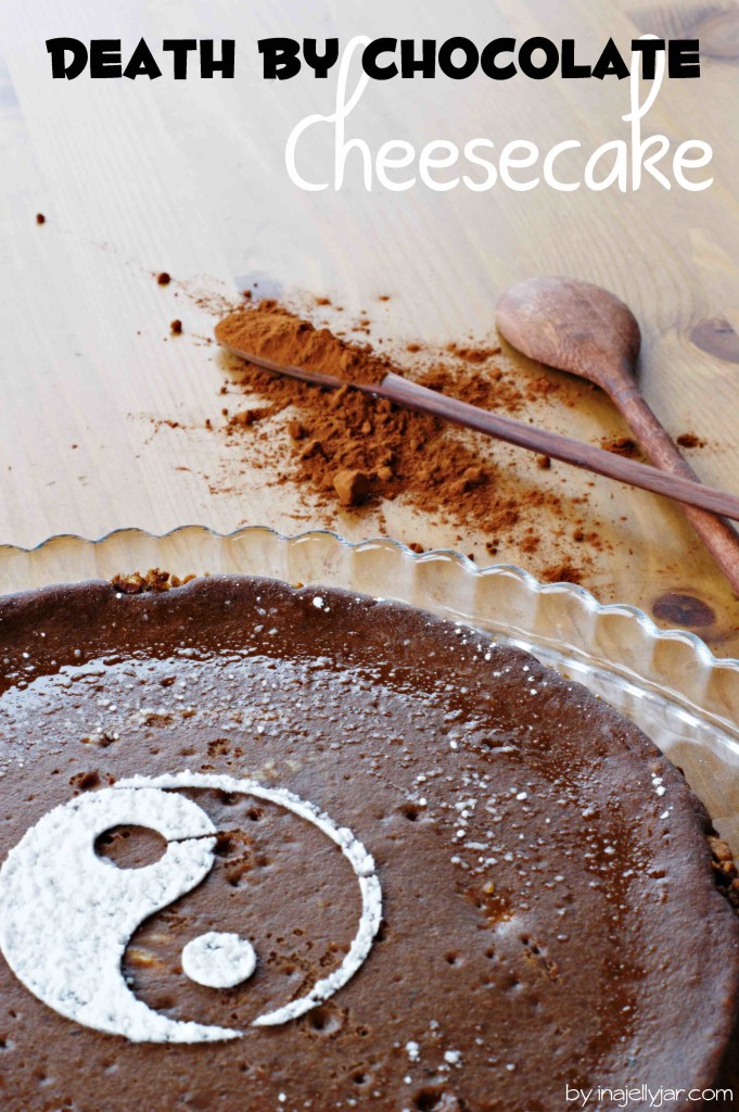 Super saftiger Death by Chocolate-Cheesecake mit zartherber Schokolade und schwarzem Pfeffer