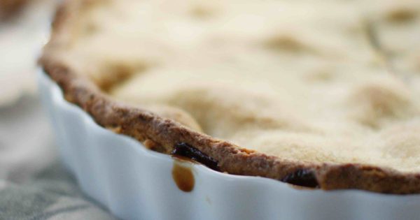 Californian Walnut Pie aus zartem Mürbteig mit Walnuss-Marmelade ...