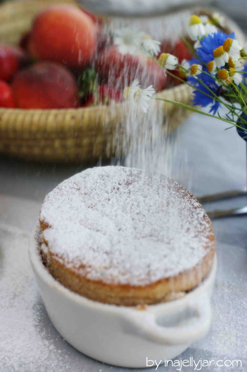 Erdbeer-Pfirsich Souffle | leicht und perfekt für den Sommer