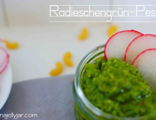 einfaches Radieschenpesto zur Resteverwertung