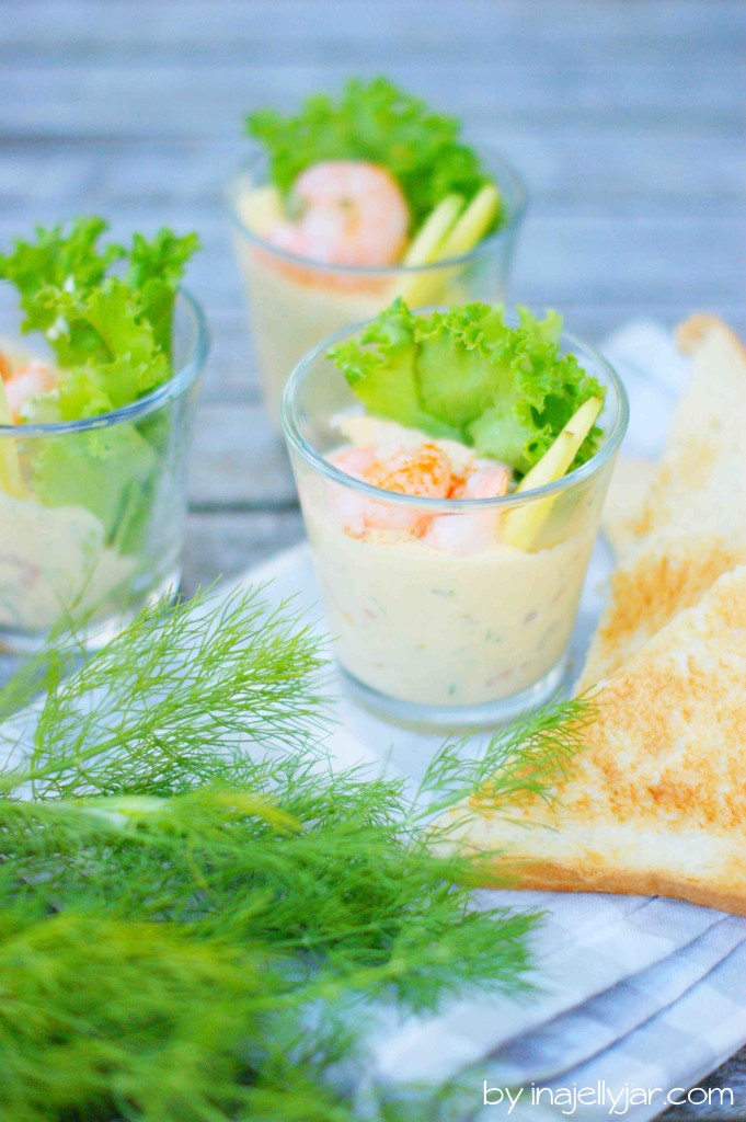 Shrimpscocktail mit Jogurt-Mango-Saunce | frisch &amp; fruchtig