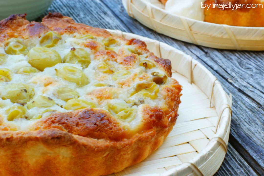 Stachelbeer-Tartelettes mit Marzipan sind das perfekte Sommerdessert!