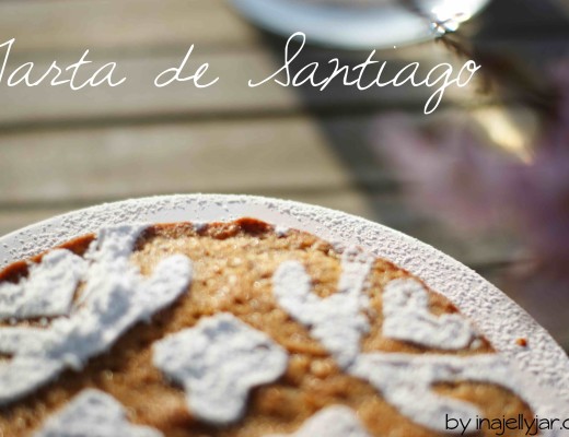 Tarta de Santiago - spanische Kuchenspezialität aus Mandeln