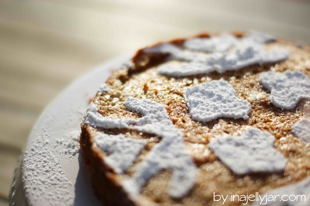 Tarta de Santiago - spanische Kuchenspezialität aus Mandeln