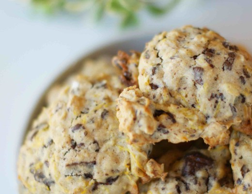 Zucchinicookies mit Schokolade und Gewürzen