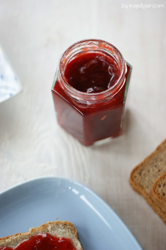 Kriecherlmarmelade mit Amaretto