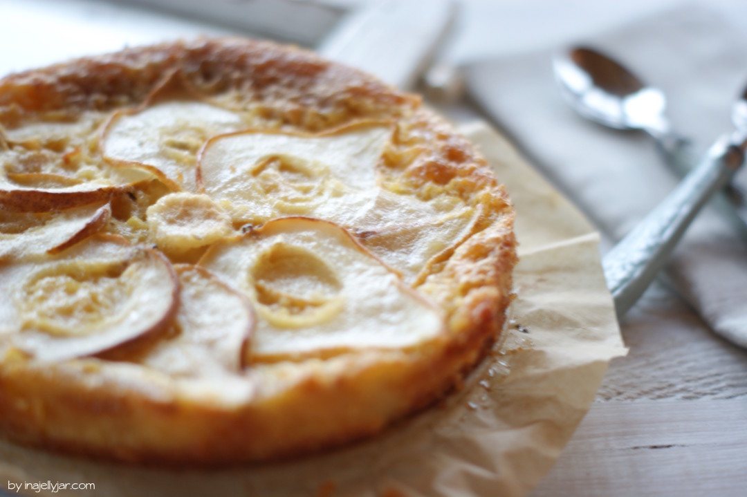 einfache Birnenkuchen aus Frankreich