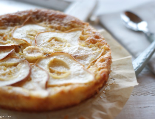 einfache Birnenkuchen aus Frankreich