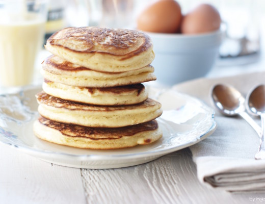 fluffige Eierlikör Pancakes