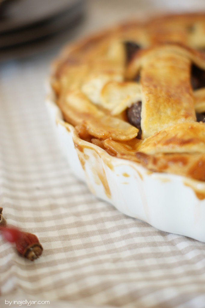 Zwetschgen Pie nach Jamie Oliver