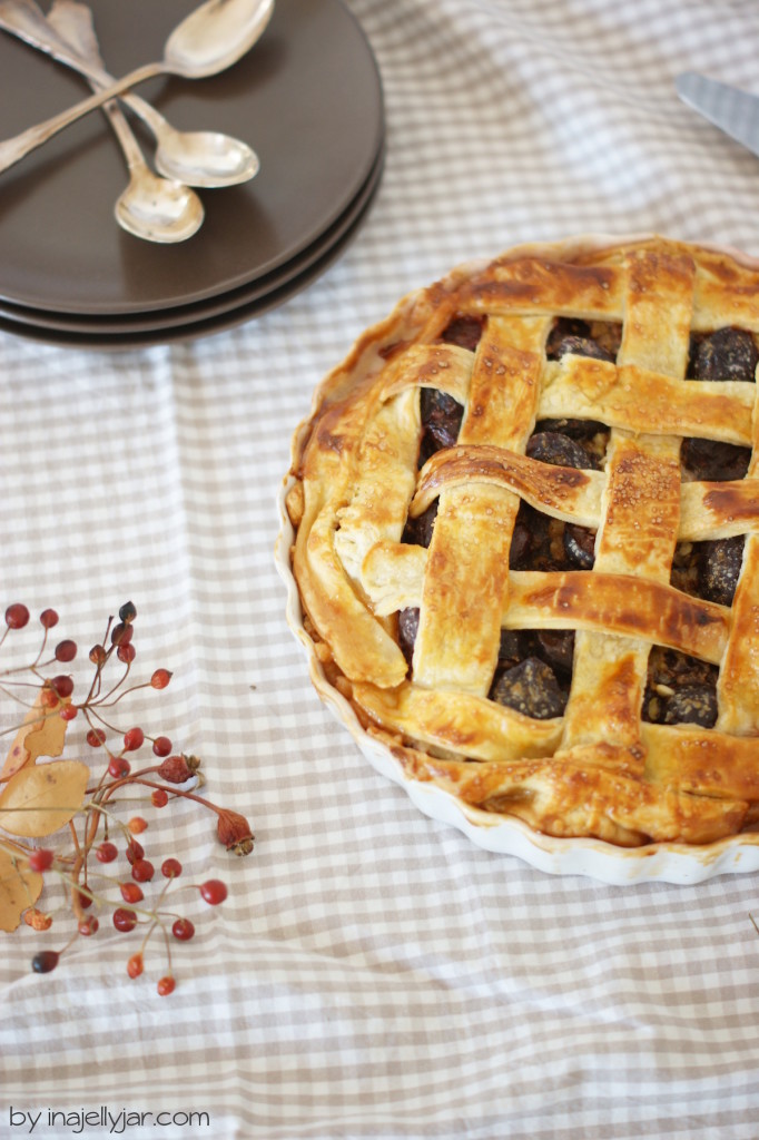 Zwetschgen-Gitter-Kuchen