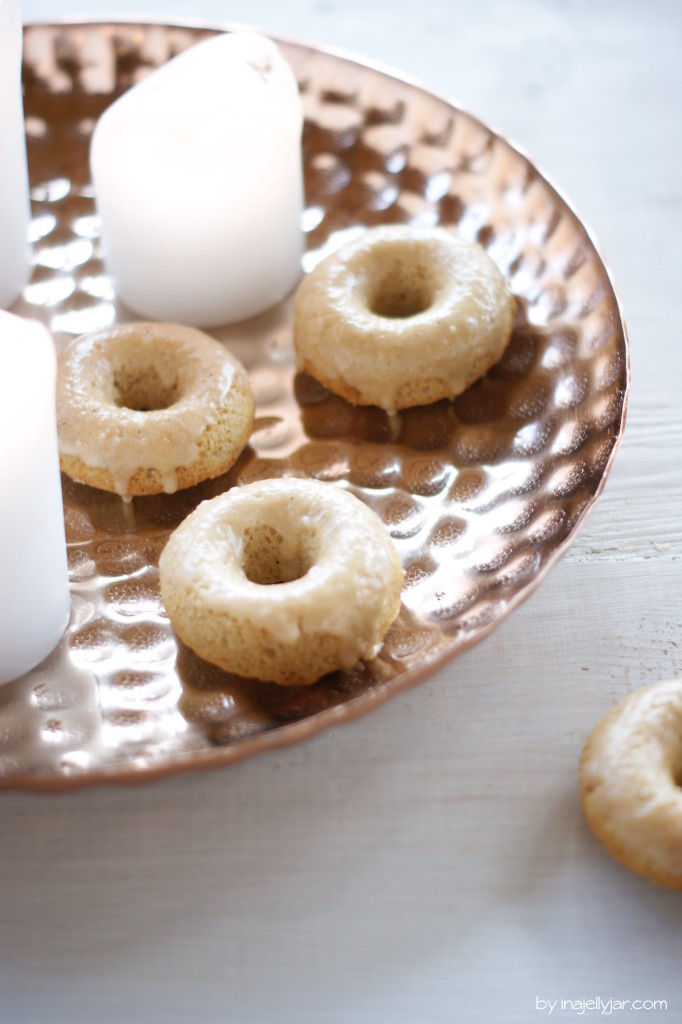 Chaidonuts mit Chai-Glasur