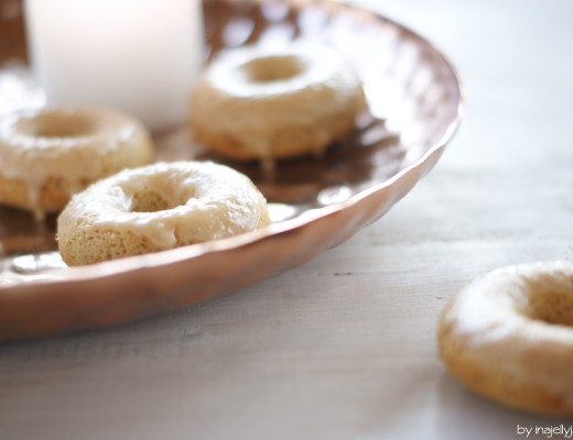 Chai-Donuts mit Chai-Glasur