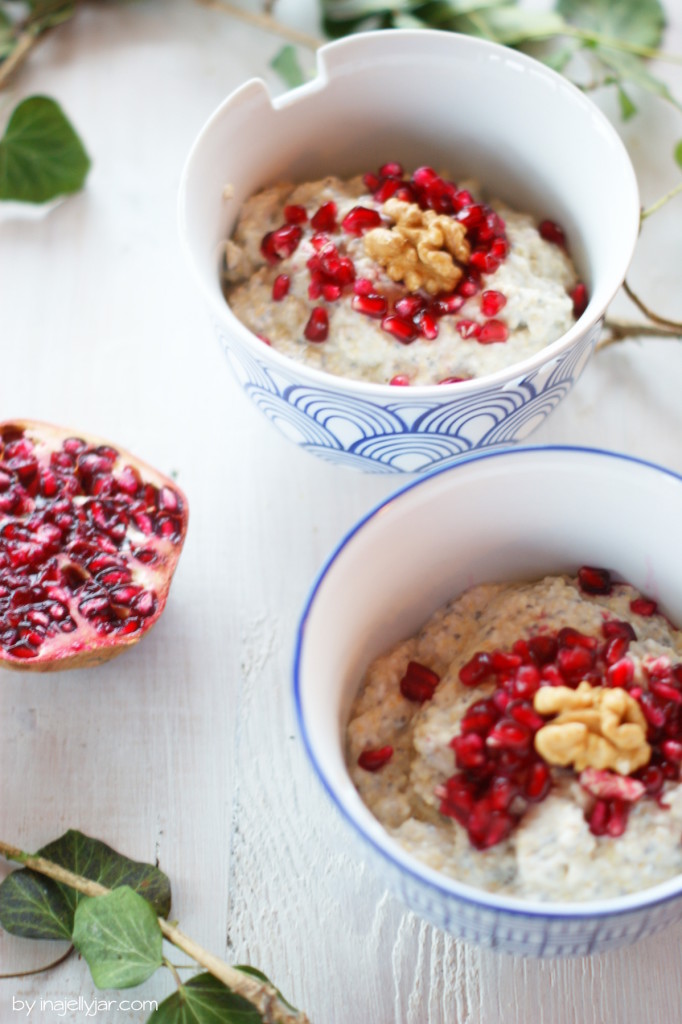 Amaranth Porridge, vegan und mit Banane