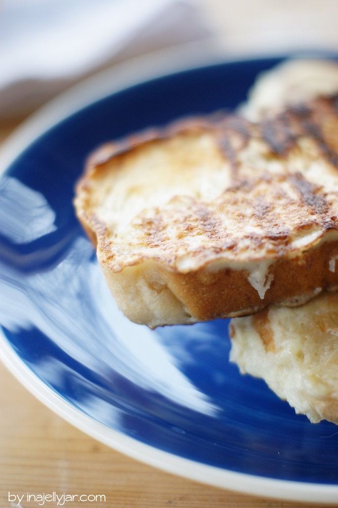 Eierlikör French Toast mit Kokossahne