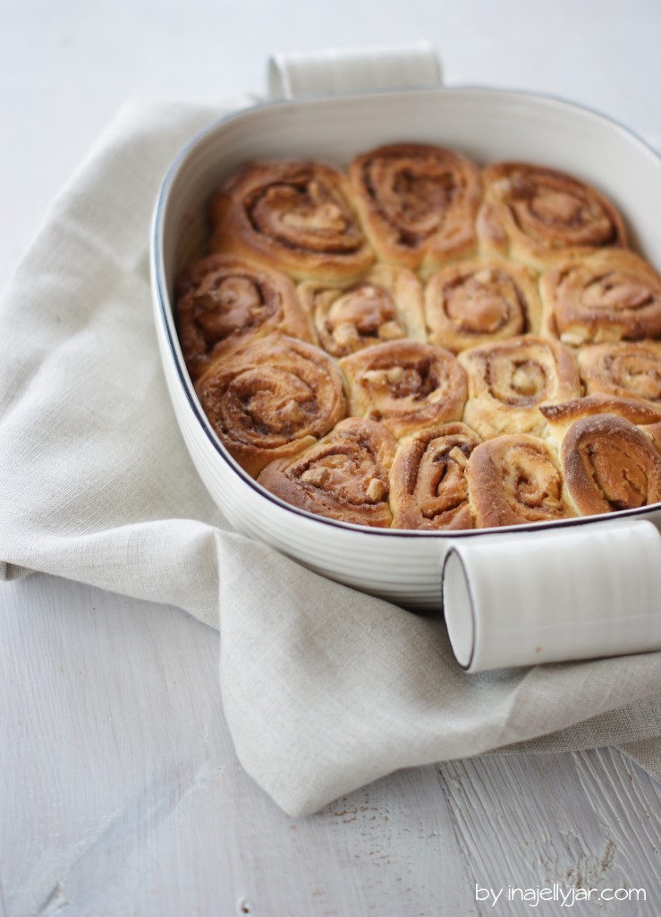 Zimtschnecken mit Eierlikör