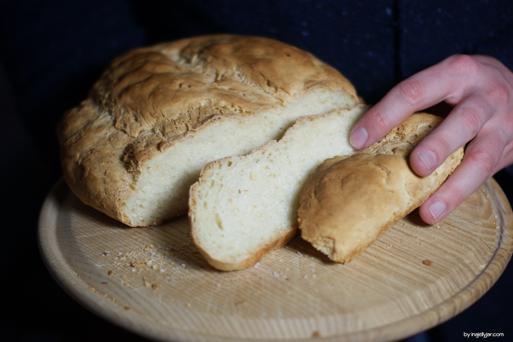 Buttermilchbrot ohne Hefe