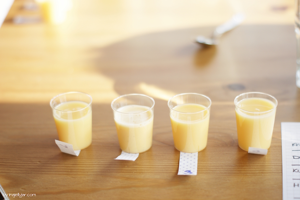 Eierlikör Tasting: Blindverkostung