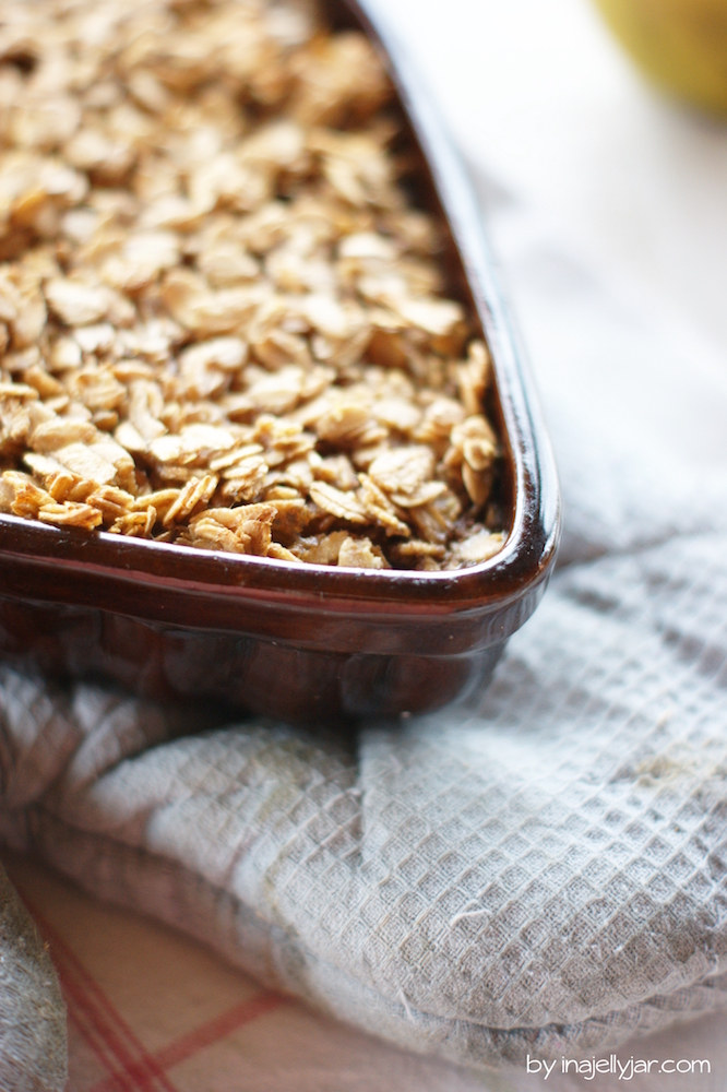 Gebackener Bratapfel-Porridge