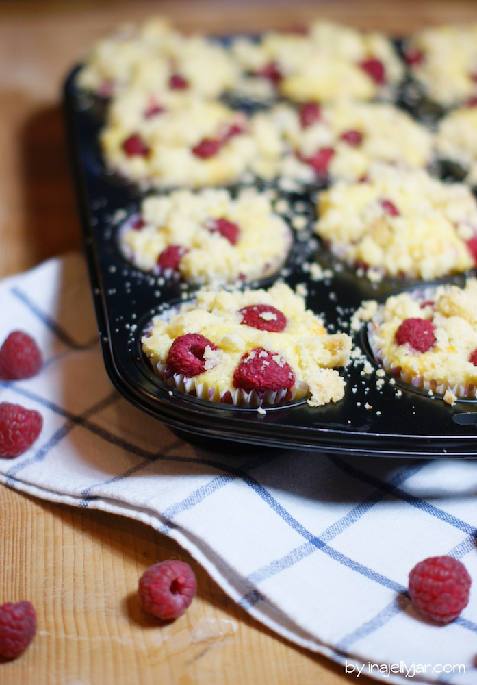 Rezept Himbeer-Streusel-Muffins