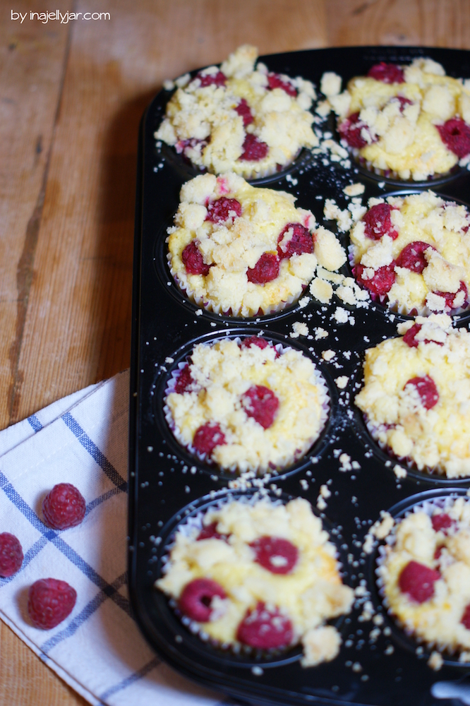 Himbeer-Streusel-Muffins-Rezept