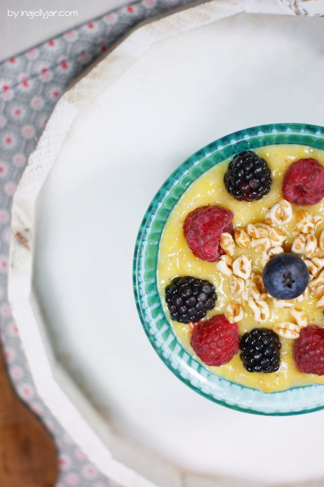 Gesundes Frühstück: Smoothie Bowl