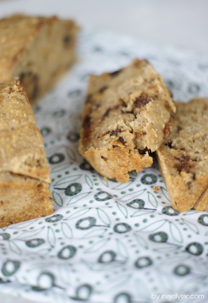 Zuckerfreies Bananenbrot mit Zucchini