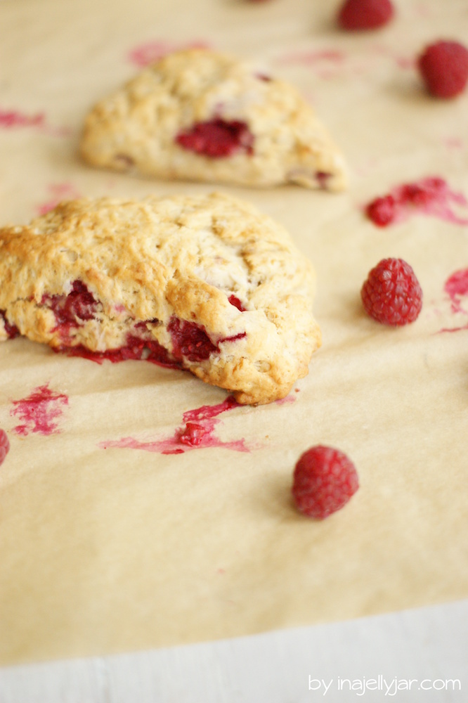 Himbeer Kokos Scones-Rezept