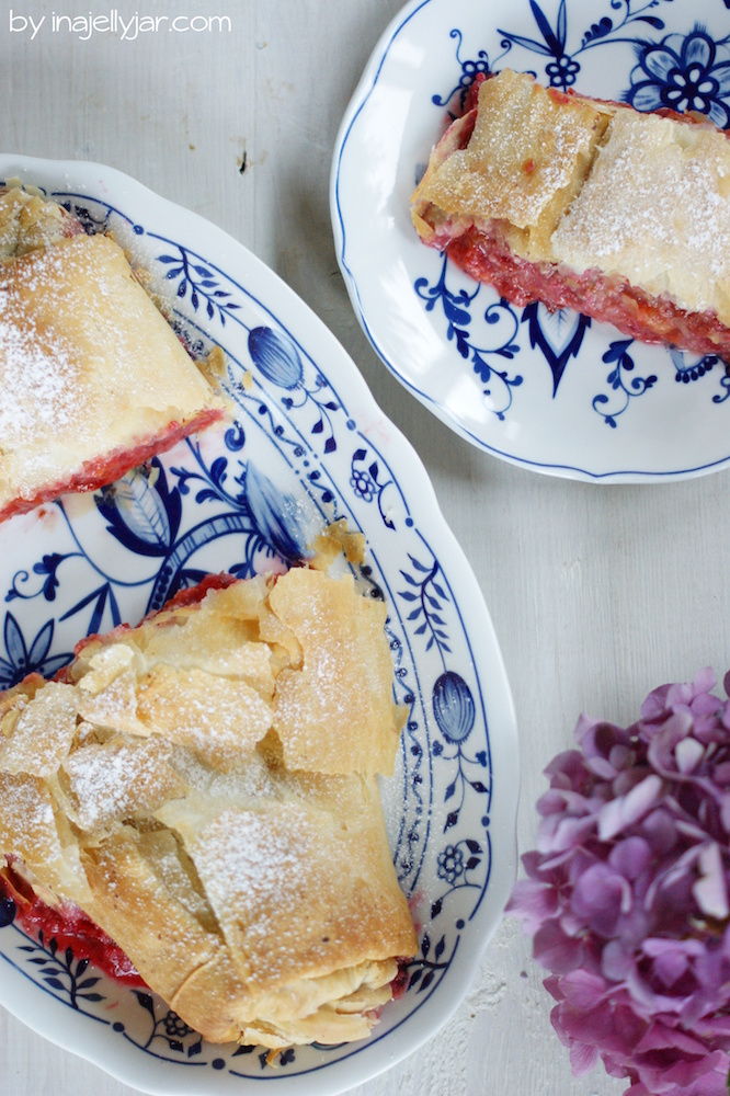 Kriecherlstrudel selbstgemacht