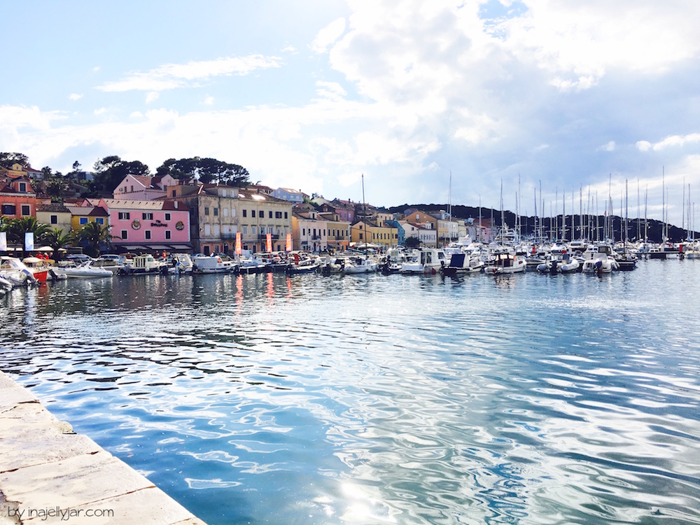 Mali Losinj in Kroatien Hafen