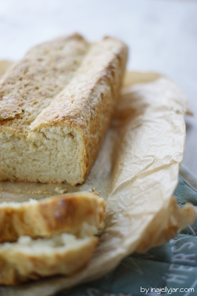 fluffiges Olivenölbrot