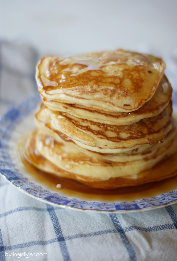 fluffige Jogurt-Pancakes