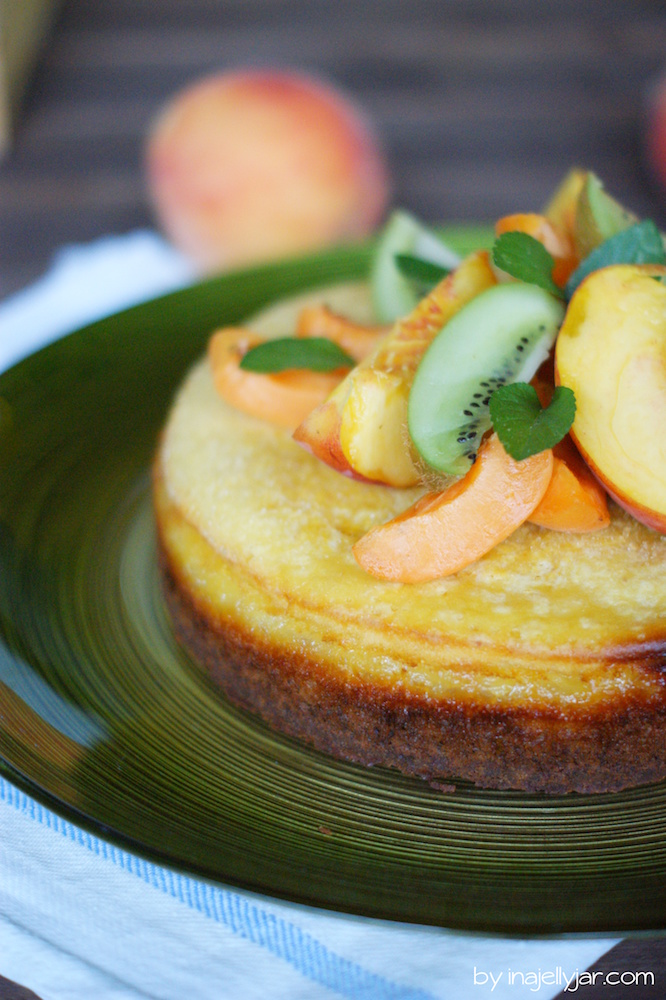 Pfirsichmousse-Torte