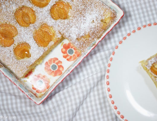Marillenkuchen aus Vollkornmehl