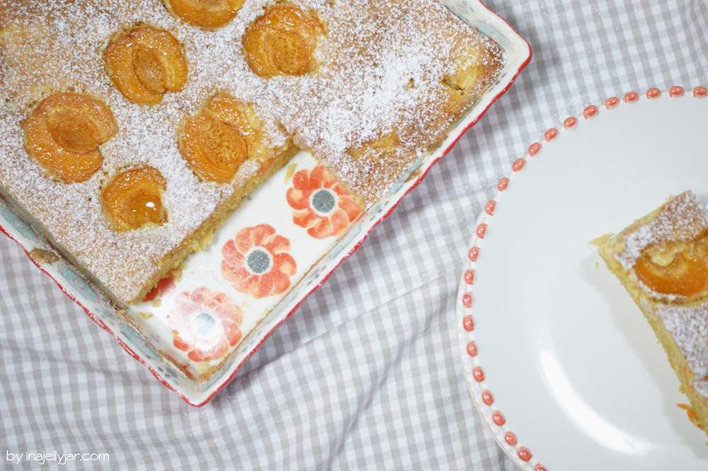 Marillenkuchen aus Vollkornmehl