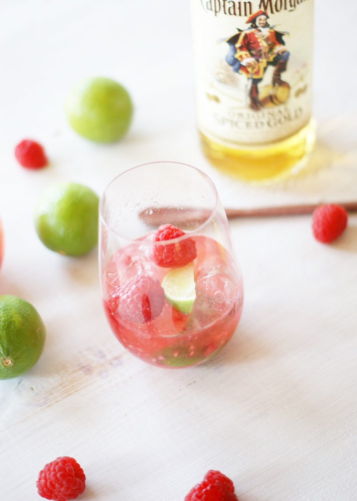 Himbeer Caipirinha