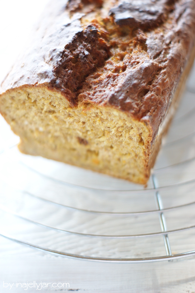 Herbst-Kuchen: Bananenbrot mit Kürbis