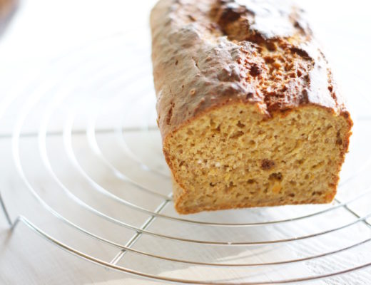 Herbst-Kuchen: Bananenbrot mit Kürbis