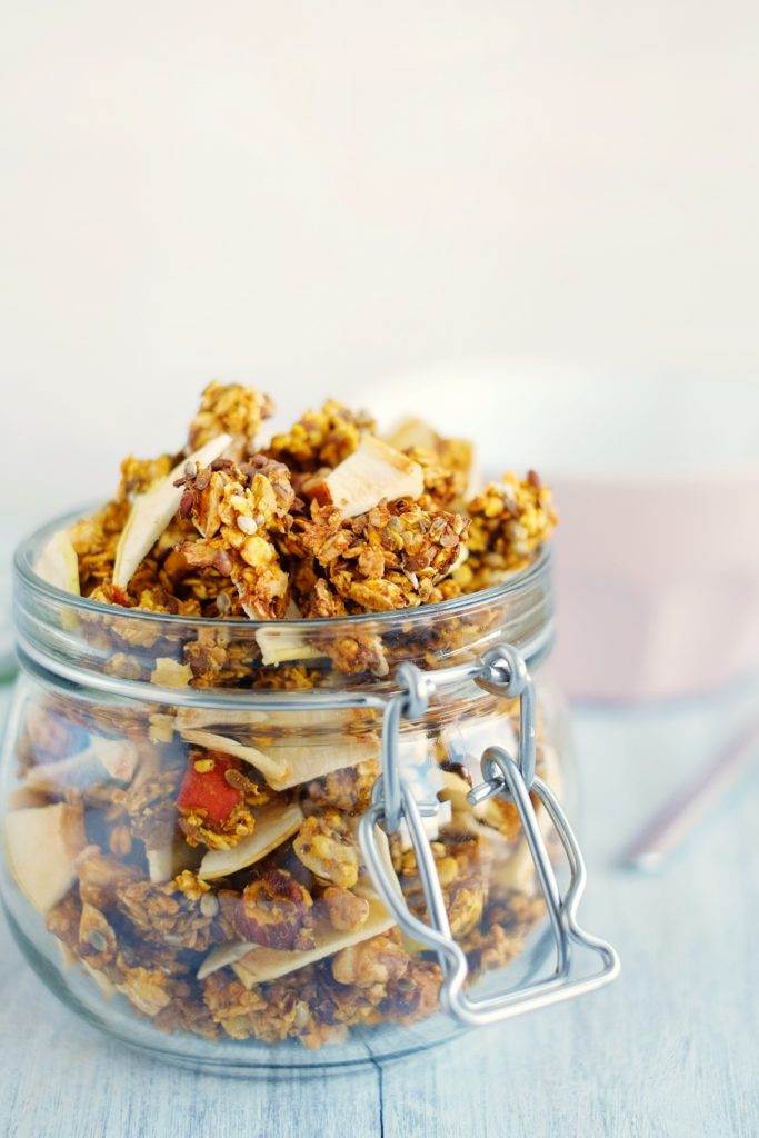 Rezept für Kürbis Knuspermüsli