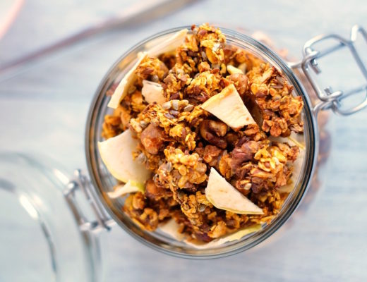 Kürbis Knuspermüsli Granola selbstgemacht