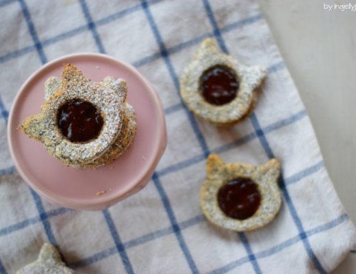 Linzer Augen mit Mohn und Kriecherl-Marmelade-Rezept