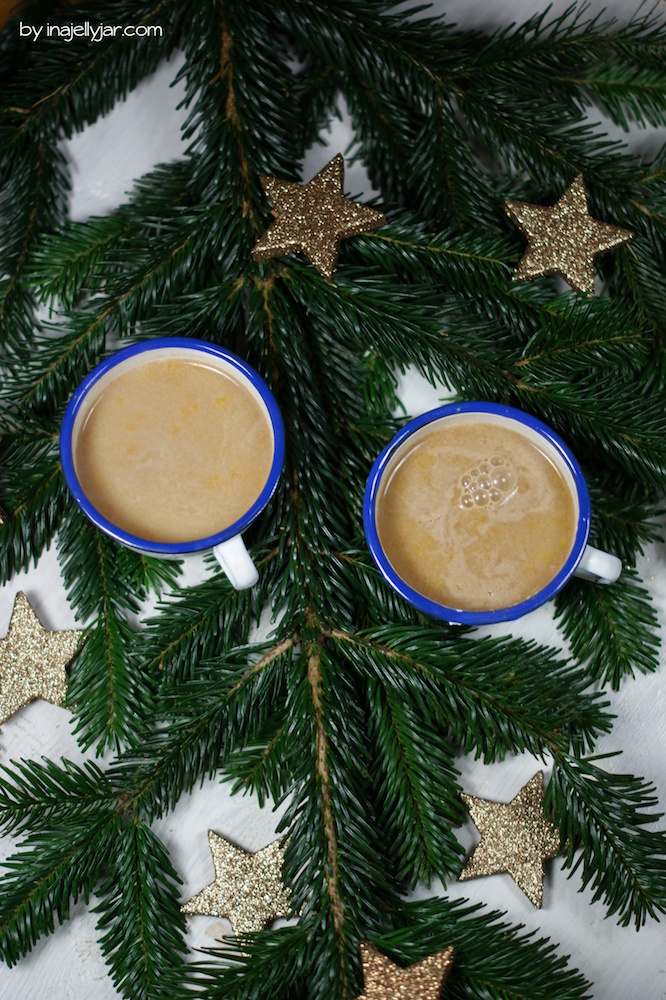 Pumpkin Chai-Latte mit Gewürzen