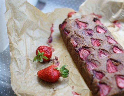 Erdbeermuskuchen mit Mohn gesund