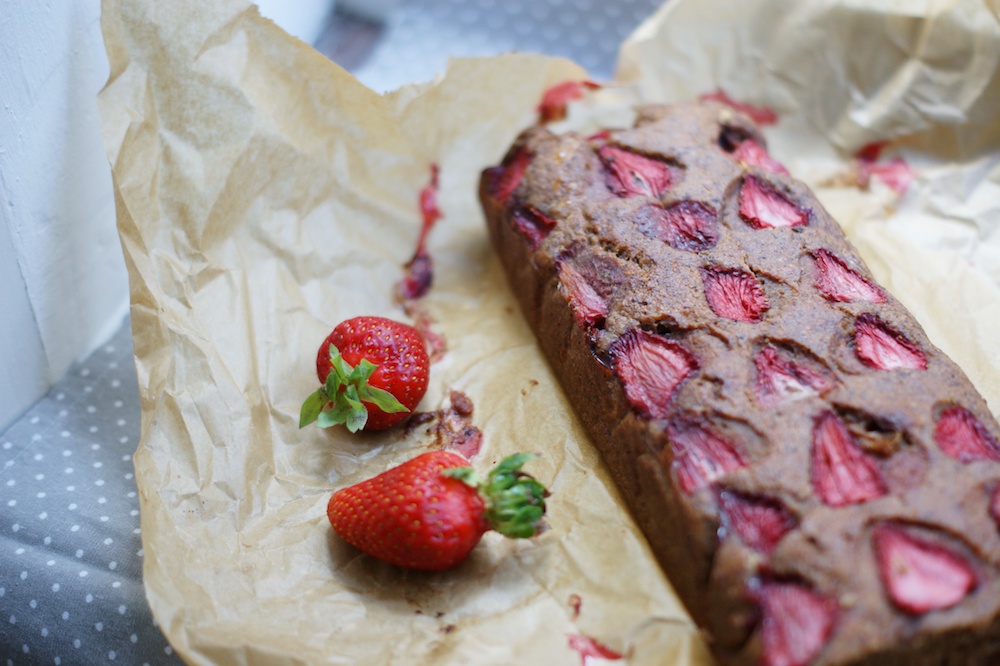 Erdbeermuskuchen mit Mohn gesund
